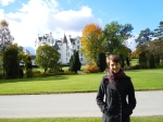 In front of the Blair Atholl Castle
